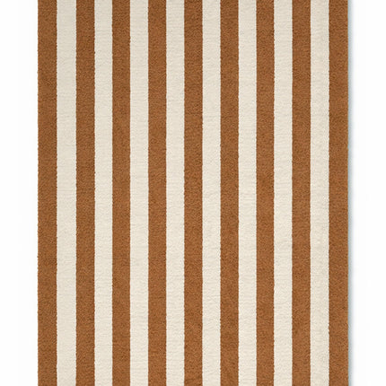 Lorena Canals Cabana Lines wollen loper Stripes Naturel/Ochre