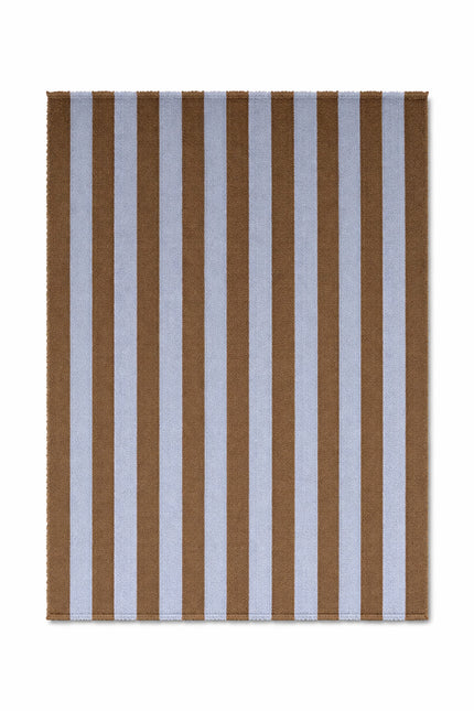 Lorena Canals Cabana Lines wollen loper Stripes Walnut/Anil