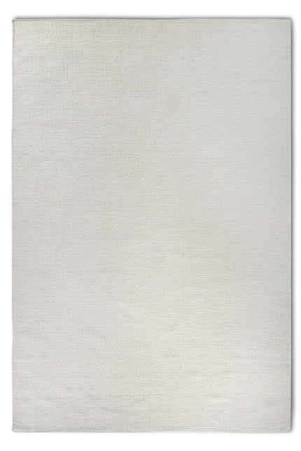 Elle Decoration Delhi wollen vloerkleed Pradesh Naturel Wit - Vloerkledenloods