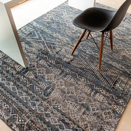 Antiquarian Kilim Black rabat 9113 - Louis de Poortere - Vloerkledenloods