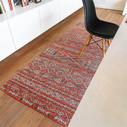 Antiquarian Kilim Fez red 9115 - Louis de Poortere - Vloerkledenloods