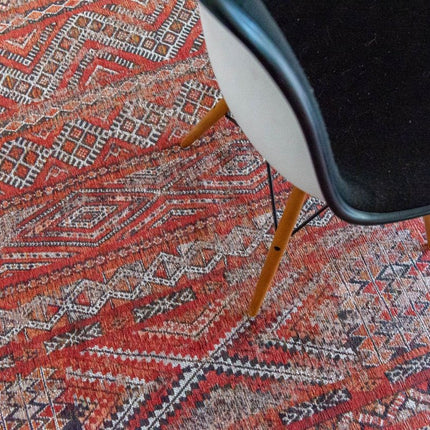 Antiquarian Kilim Fez red 9115 - Louis de Poortere - Vloerkledenloods