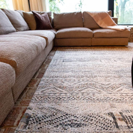 Antiquarian Kilim Medina white 9114 - Louis de Poortere - Vloerkledenloods