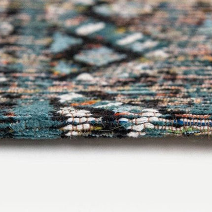 Antiquarian Kilim Zemmuriblue 9110 - Louis de Poortere - Vloerkledenloods
