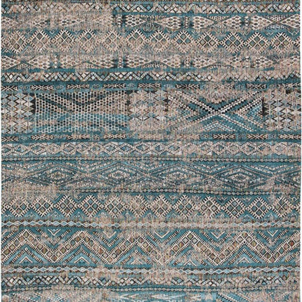 Antiquarian Kilim Zemmuriblue 9110 - Louis de Poortere - Vloerkledenloods