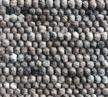 Wollen vloerkleed Basilicaal Black Warp nr.225 Basic Pallio by Brinker