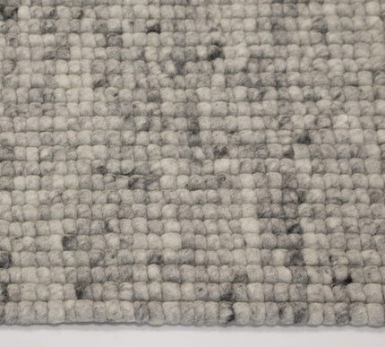 Wollen vloerkleed beach life stone/grijs 22 - Karpi