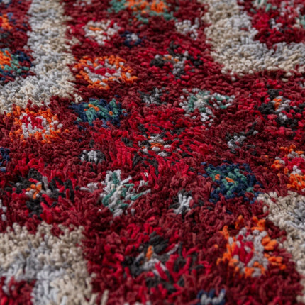 Berber Vloerkleden - Flair Rugs vloerkleed Emil Shaggy Rood - Vloerkledenloods