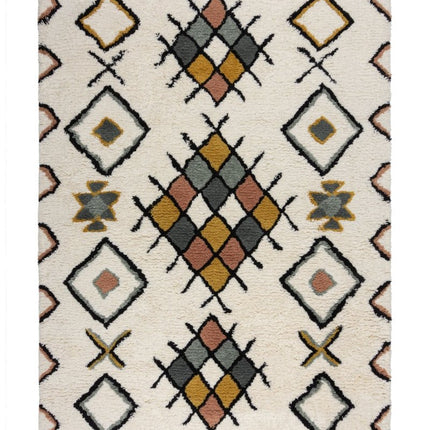 Berber Vloerkleden - Flair Rugs vloerkleed Midar Shaggy Multi - Vloerkledenloods