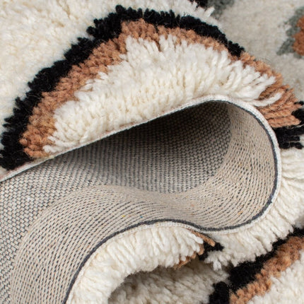 Berber Vloerkleden - Flair Rugs vloerkleed Midar Shaggy Multi - Vloerkledenloods