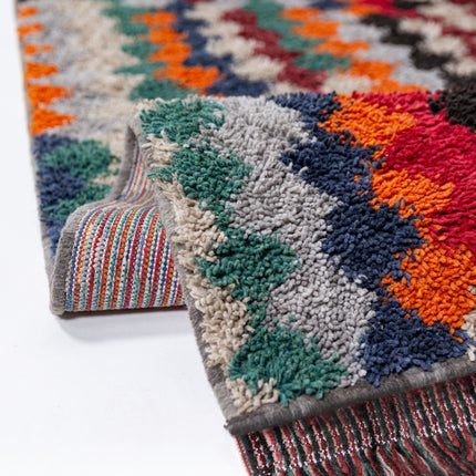 Berber Vloerkleden - Flair Rugs vloerkleed Nexis Shaggy Multi - Vloerkledenloods
