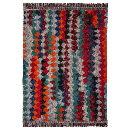 Berber Vloerkleden - Flair Rugs vloerkleed Nexis Shaggy Multi - Vloerkledenloods