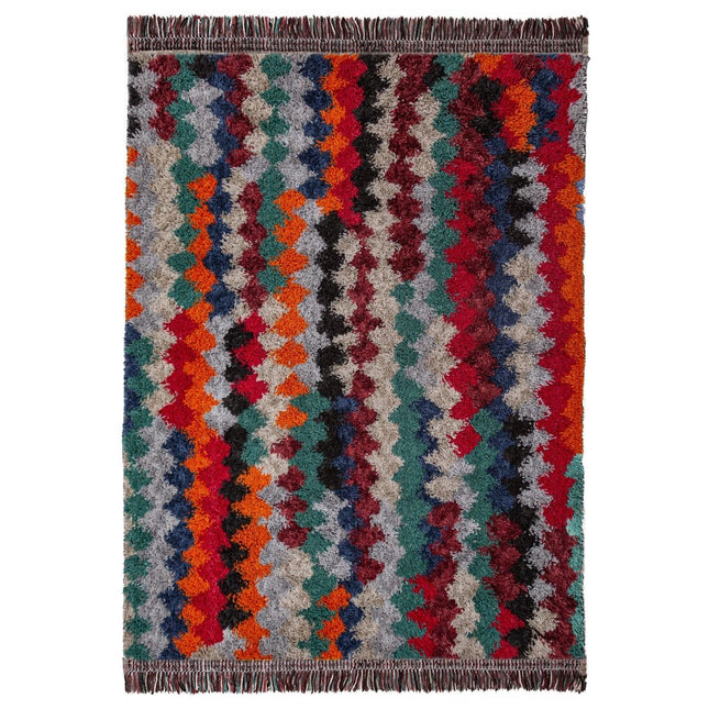 Berber Vloerkleden - Flair Rugs vloerkleed Nexis Shaggy Multi - Vloerkledenloods