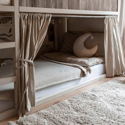 berber vloerkleed hoogpolig grijs/beige/zand/cream - scandinavisch - nea - Vloerkledenloods