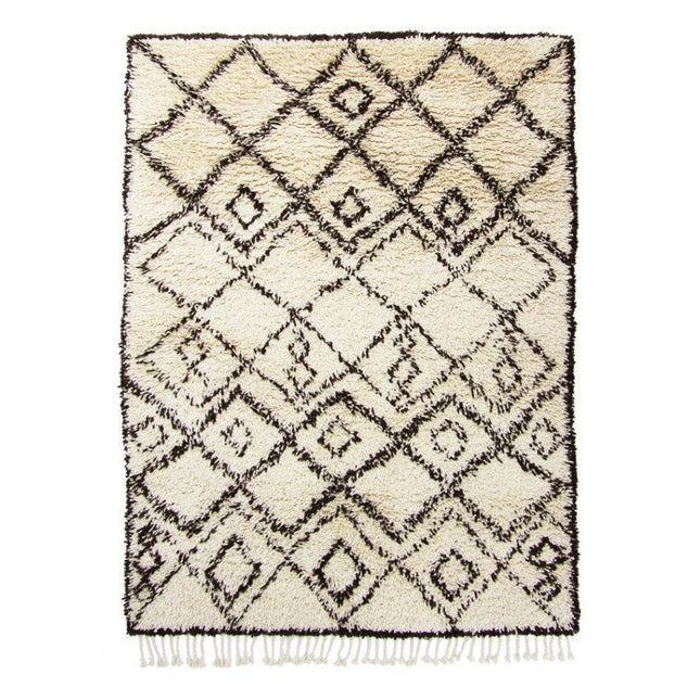 Berber Wollen vloerkleed beni ouarain 01 de munk carpets - Vloerkledenloods