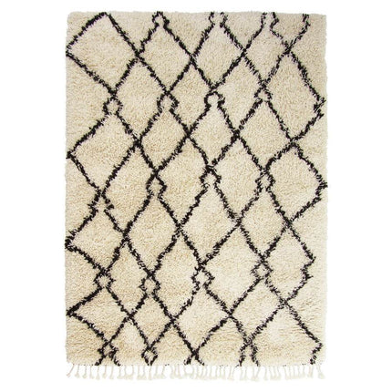 Berber Wollen vloerkleed beni ouarain 02 de munk carpets - Vloerkledenloods