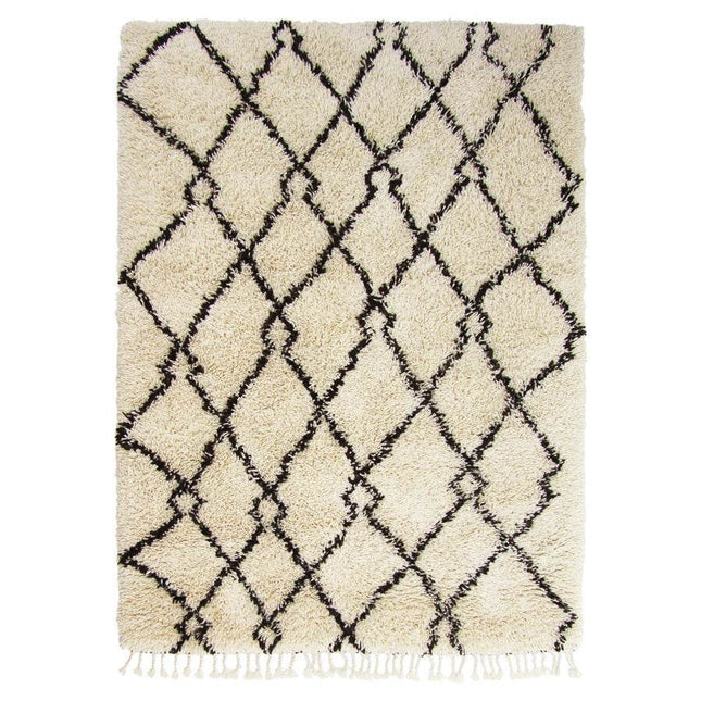 Berber Wollen vloerkleed beni ouarain 02 de munk carpets - Vloerkledenloods