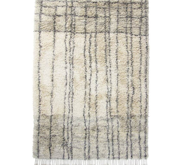 Berber Wollen vloerkleed beni ouarain 03 de munk carpets - Vloerkledenloods