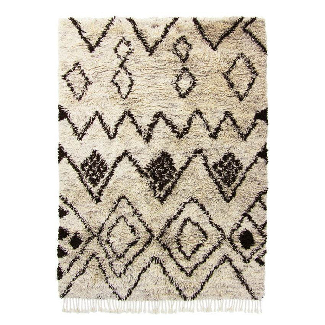 Berber Wollen vloerkleed beni ouarain 04 de munk carpets - Vloerkledenloods