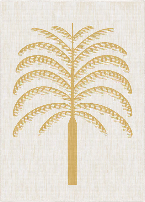 Buitenkleed Breeze geel/okergeel - Interieur05