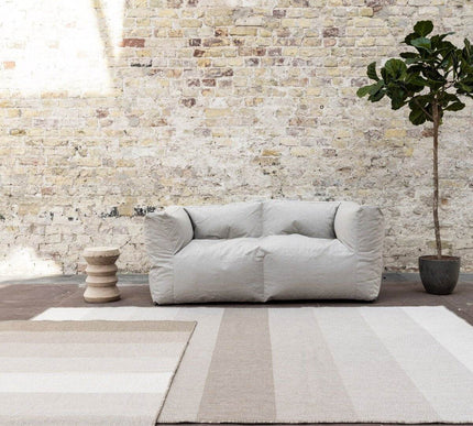 Buiten vloerkleed Boa - Bruin/Grijs - dubbelzijdig - EVA Interior - Vloerkledenloods