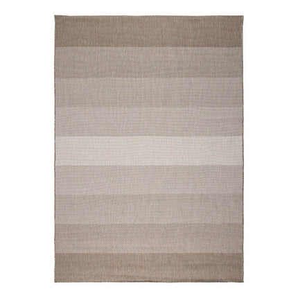 Buiten vloerkleed Boa - Bruin/Grijs - dubbelzijdig - EVA Interior - Vloerkledenloods