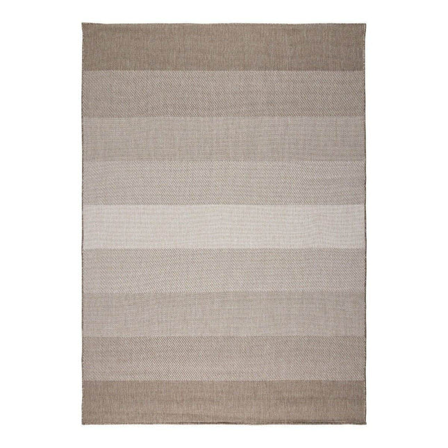 Buiten vloerkleed Boa - Bruin/Grijs - dubbelzijdig - EVA Interior - Vloerkledenloods