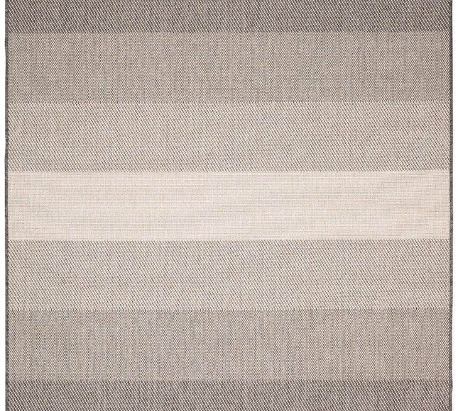 Buiten vloerkleed Boa - Zwart/Wit - dubbelzijdig - EVA Interior - Vloerkledenloods