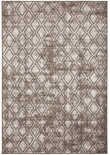 Buiten vloerkleed Frost - Bruin/Wit - dubbelzijdig - EVA Interior - Vloerkledenloods