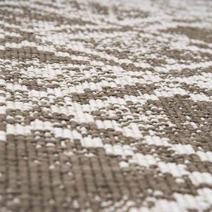 Buiten vloerkleed Frost - Bruin/Wit - dubbelzijdig - EVA Interior - Vloerkledenloods