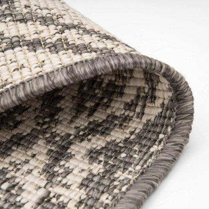 Buiten vloerkleed Frost - Grijs/Wit - dubbelzijdig - EVA Interior - Vloerkledenloods