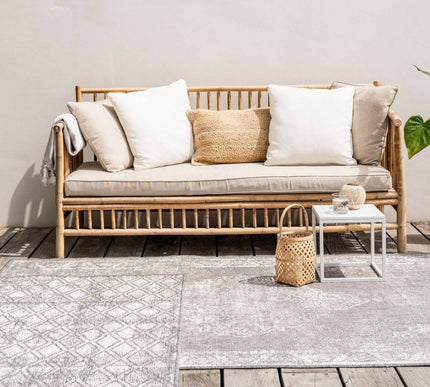 Buiten vloerkleed Sage - Grijs - dubbelzijdig - EVA Interior - Vloerkledenloods