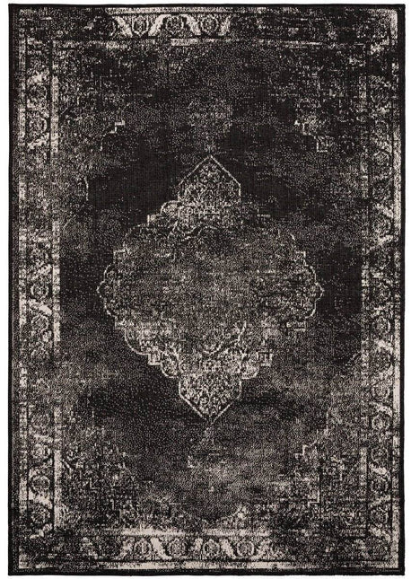 Buiten vloerkleed Sage - Zwart - dubbelzijdig - EVA Interior - Vloerkledenloods