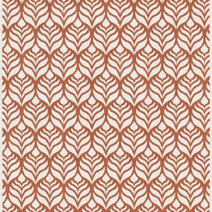 Buitenkleden - Buitenkleed Cleo Roest/Wit - Interieur05 - Vloerkledenloods