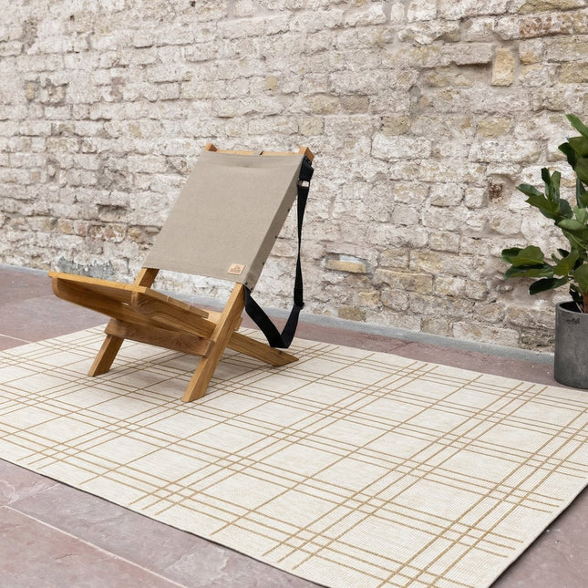 Buitenkleden - Buitenkleed Linear Jute - Interieur05 - Vloerkledenloods