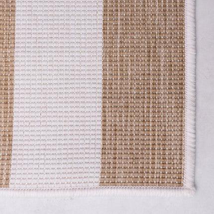 Buitenkleden - Buitenkleed Metro Stripe Jute - Interieur05 - Vloerkledenloods