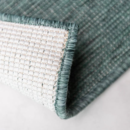Buitenkleden - Buitenkleed Tone groen - Interieur05 - Vloerkledenloods