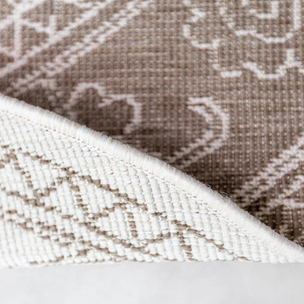 Buitenkleden - Rond buitenkleed Nova linnen - Interieur05 - Vloerkledenloods