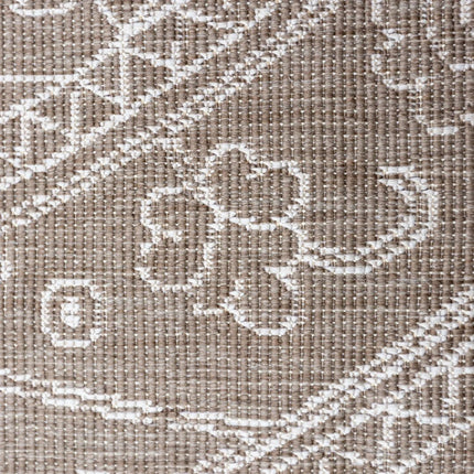 Buitenkleden - Rond buitenkleed Nova linnen - Interieur05 - Vloerkledenloods