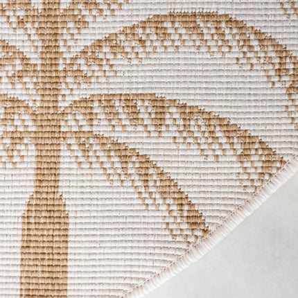 Buitenkleden - Rond buitenkleed Oase jute - Interieur05 - Vloerkledenloods