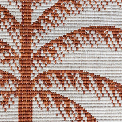 Buitenkleden - Rond buitenkleed Oase roest - Interieur05 - Vloerkledenloods