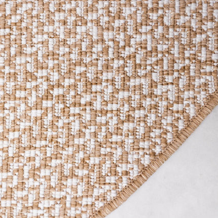 Buitenkleden - Rond buitenkleed Solid jute - Interieur05 - Vloerkledenloods