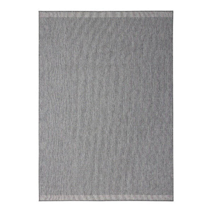 Buitenkleed Border - Grijs/wit - dubbelzijdig - EVA Interior - Vloerkledenloods