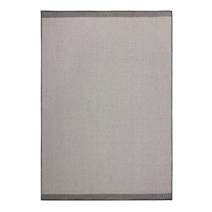 Buitenkleed Border - Zwart/grijs/wit - dubbelzijdig - EVA Interior - Vloerkledenloods