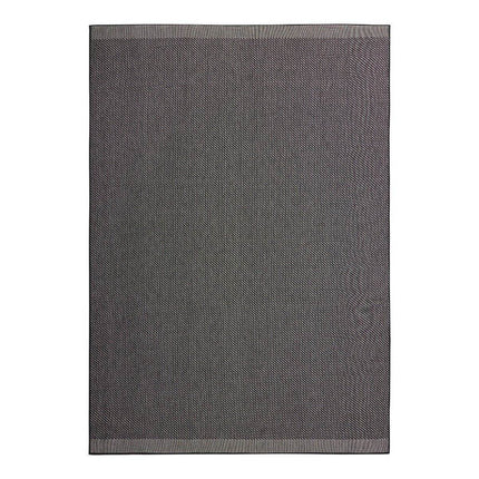 Buitenkleed Border - Zwart/grijs/wit - dubbelzijdig - EVA Interior - Vloerkledenloods