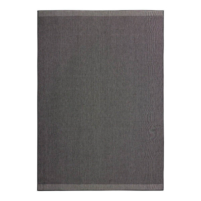Buitenkleed Border - Zwart/grijs/wit - dubbelzijdig - EVA Interior - Vloerkledenloods