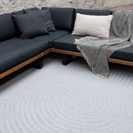 Buitenkleed Bow Grijs Interieur05 - Vloerkledenloods
