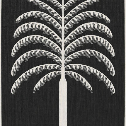 Buitenkleed Breeze zwart/wit - Interieur05 - Vloerkledenloods