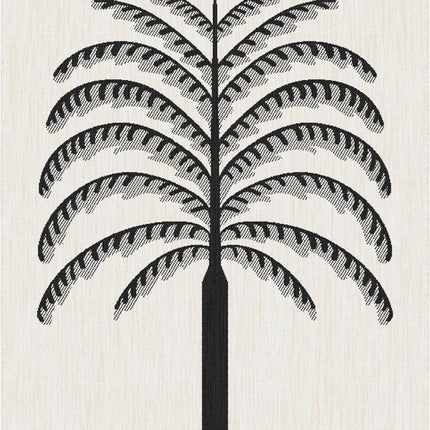 Buitenkleed Breeze zwart/wit - Interieur05 - Vloerkledenloods