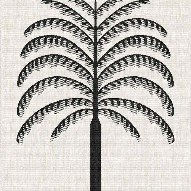 Buitenkleed Breeze zwart/wit - Interieur05 - Vloerkledenloods